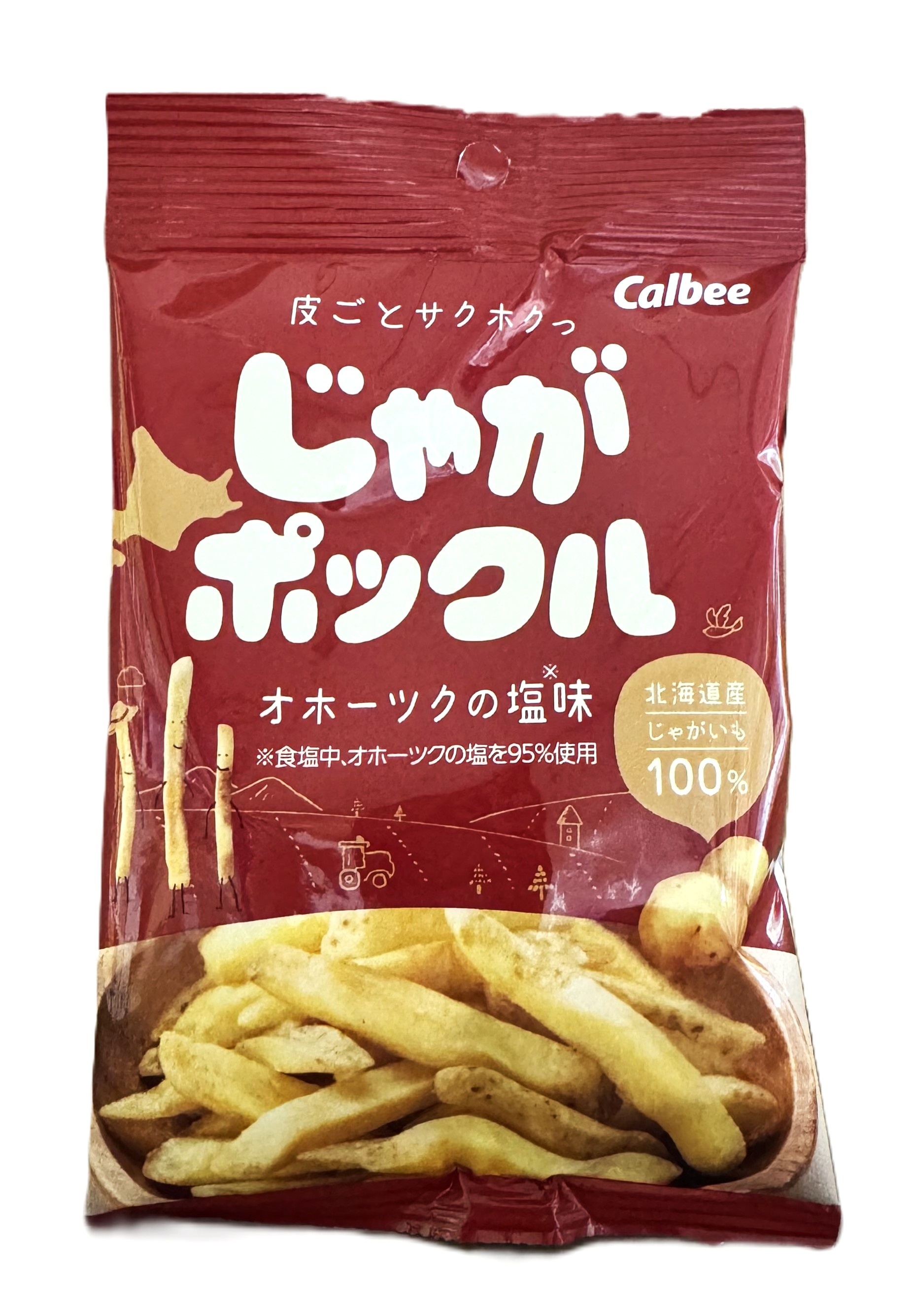 じゃがポックル３３ｇ オホーツクの塩味