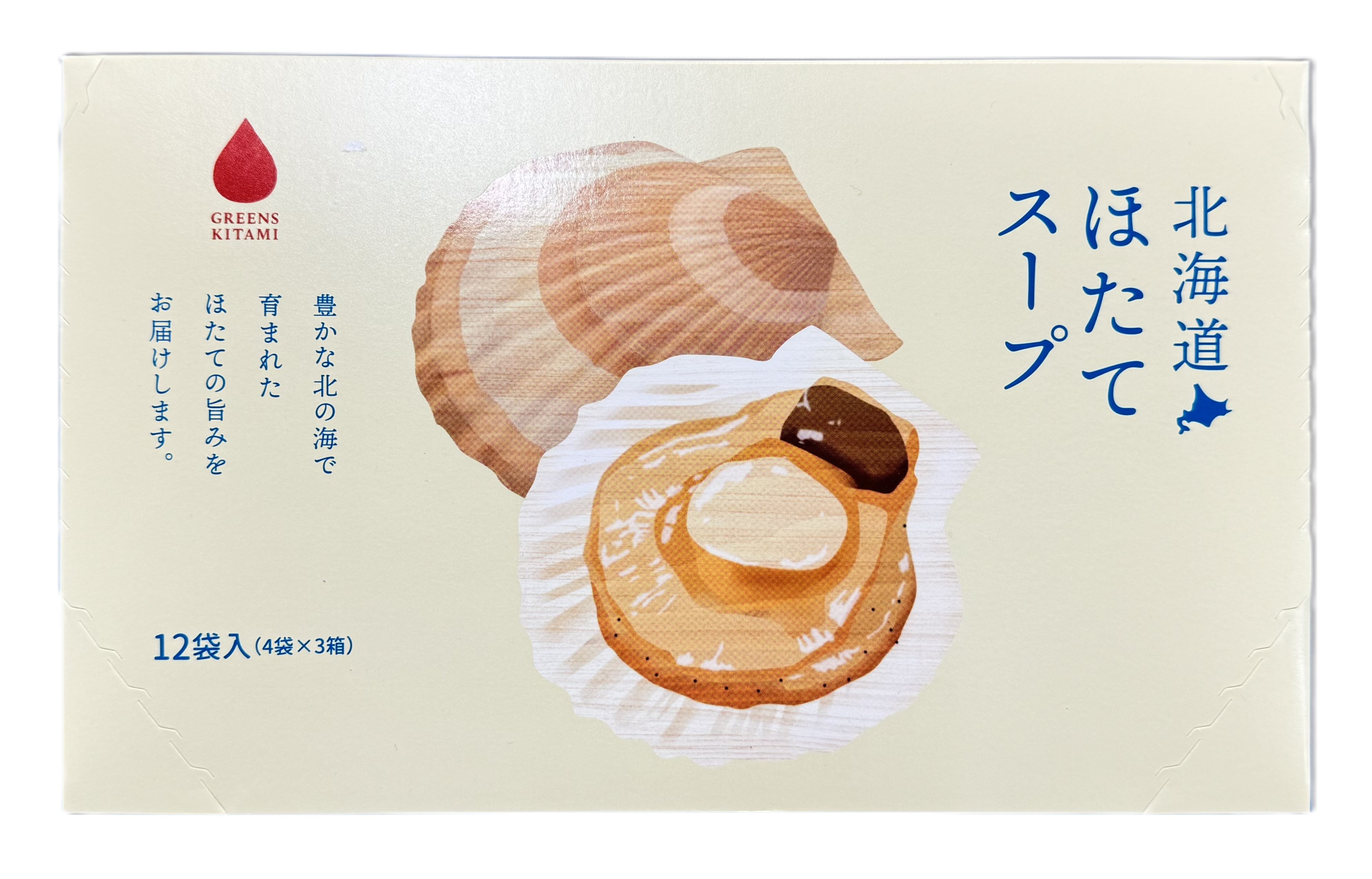 北海道ほたてスープ １２袋入